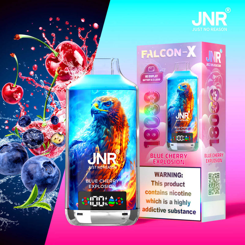 JNR Falcon X 18000 Puffs Disposable Vape (Box of 10)