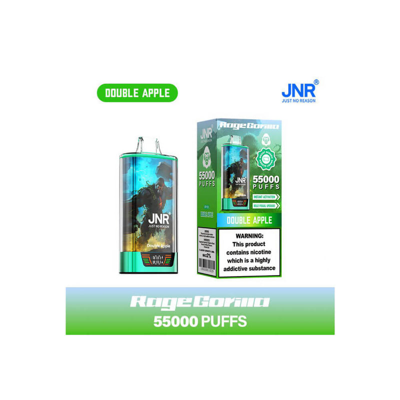 JNR Rage Gorilla 55000 Puffs Disposable Vape (Box of 10)