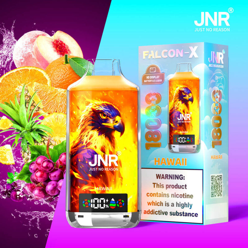 JNR Falcon X 18000 Puffs Disposable Vape (Box of 10)