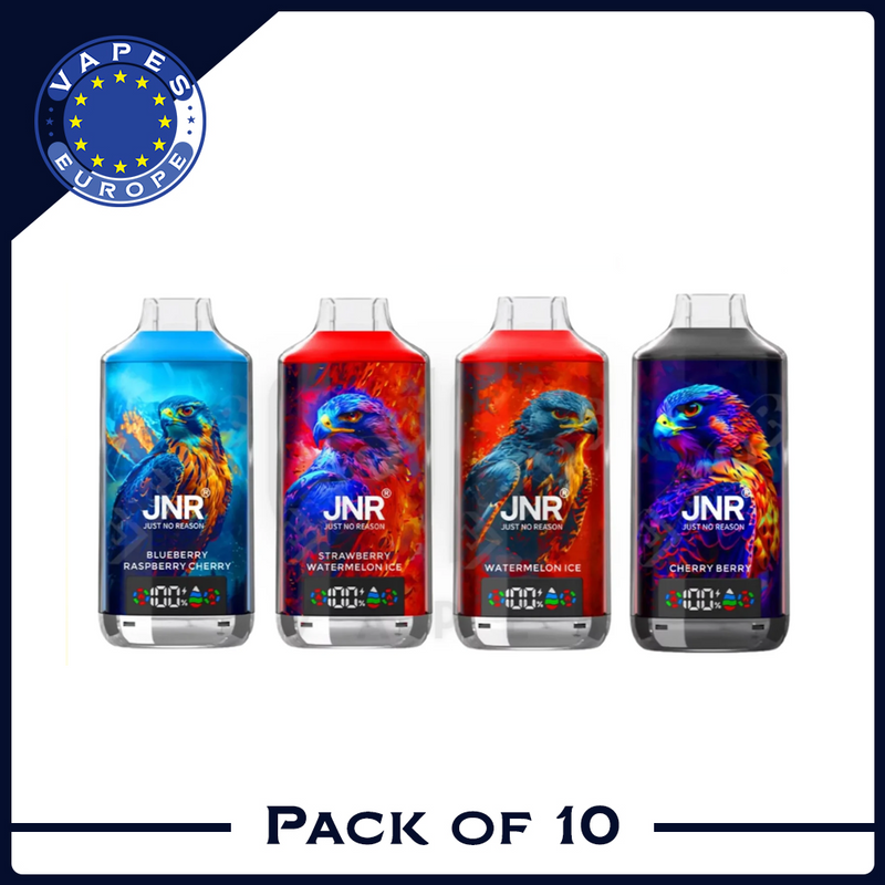 JNR Falcon X 18000 Puffs Disposable Vape (Box of 10)