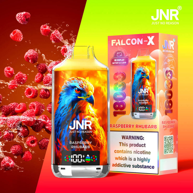 JNR Falcon X 18000 Puffs Disposable Vape (Box of 10)