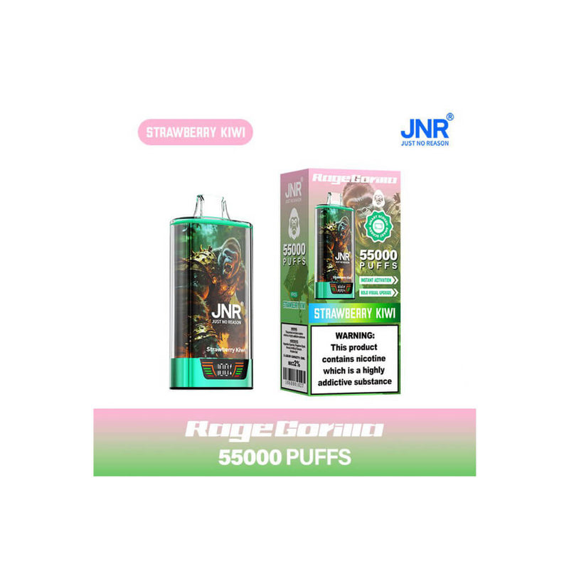 JNR Rage Gorilla 55000 Puffs Disposable Vape (Box of 10)