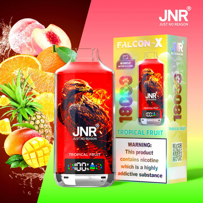 JNR Falcon X 18000 Puffs Disposable Vape (Box of 10)