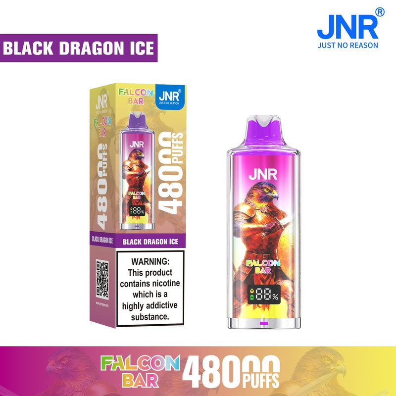 JNR Falcon Bar 48000 Puffs Disposable Vape (Box of 10)