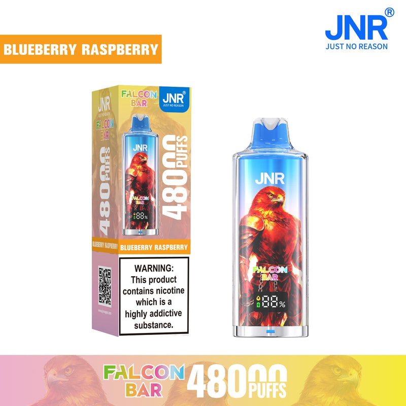JNR Falcon Bar 48000 Puffs Disposable Vape (Box of 10)